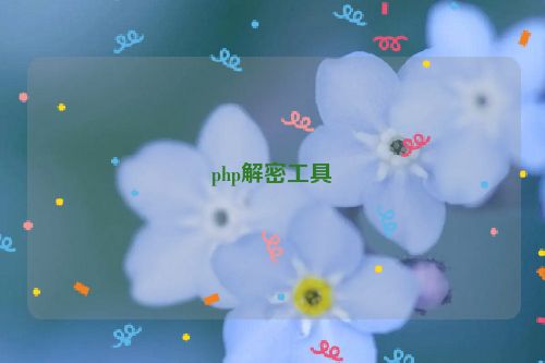 php解密工具